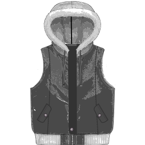 Fashion sewing patterns for LADIES Waistcoats Waistcoat 10035